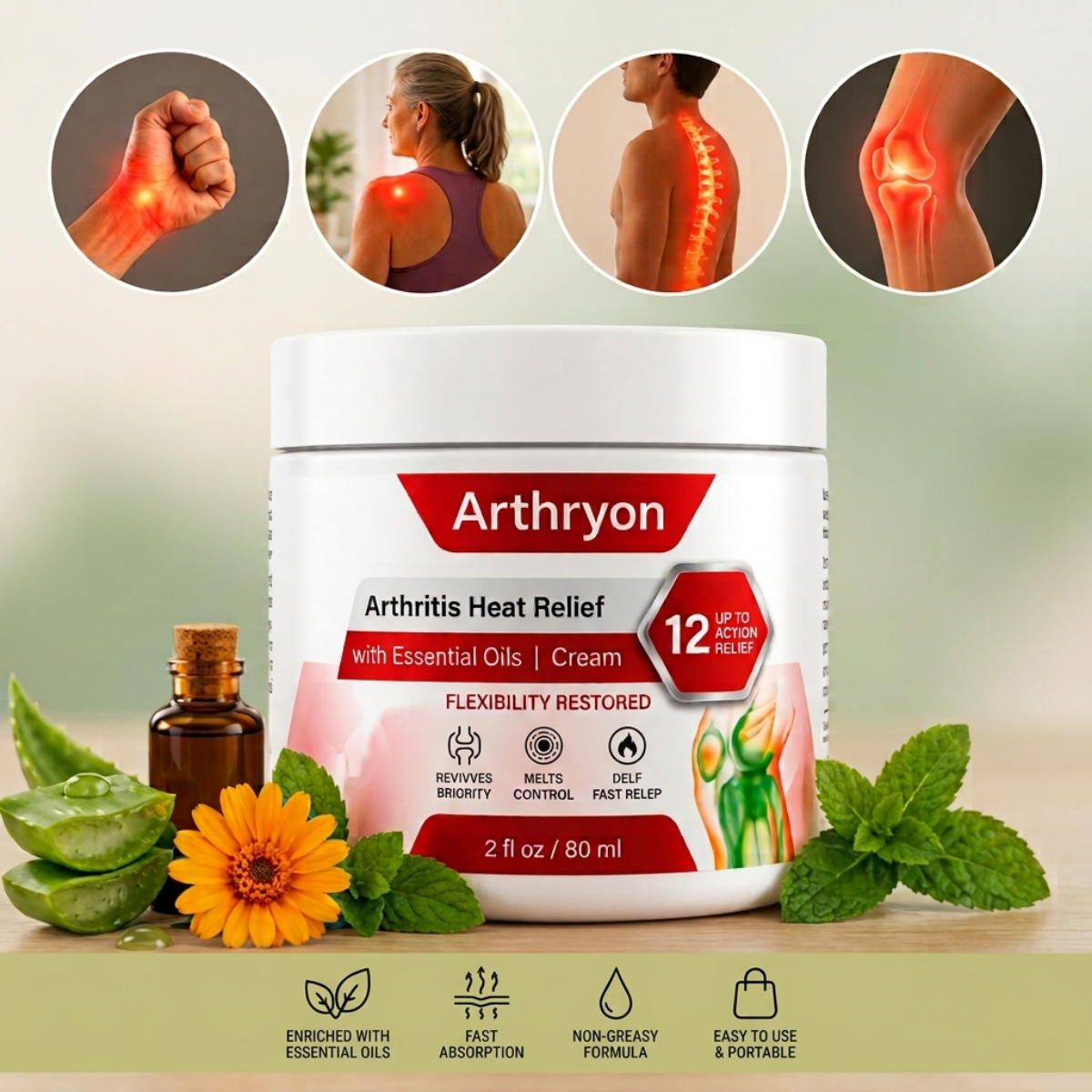 Arthryon Heat Relief Cream